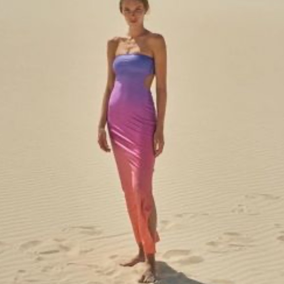 BAOBAB Mambo Ombré Strapless Dress - Picture 8 of 8